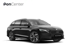 Zwart Nieuw 2025 Skoda Octavia SportLine Stationwagen | € 48.350 (Eerlijke prijs)