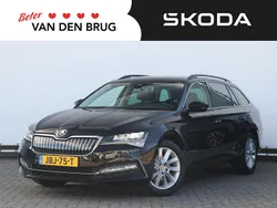 Zwart Gebruikt 2021 Skoda Superb Business Line Stationwagen | € 26.695 (Goede deal)