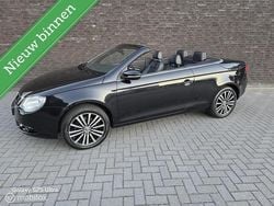 Zwart Gebruikt 2009 VW Eos Highline Cabriolet | € 7.499 (Eerlijke prijs)