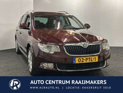 Paars, metallic lak Gebruikt 2011 Skoda Superb Business Line Stationwagen | € 6.935 (Eerlijke prijs)