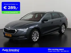 Grijs Gebruikt 2021 Skoda Octavia First Edition Stationwagen | € 22.945 (Goede deal)