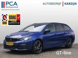 Blauw Gebruikt 2020 Peugeot 308 GT-line Stationwagen | € 16.950 (Duur)