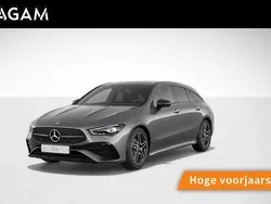 Grijs, metallic lak Gebruikt 2024 Mercedes CLA180 Shooting Brake Edition Stationwagen | € 45.950