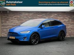 Blauw Gebruikt 2020 Tesla Model X Performance SUV | € 52.995 (Eerlijke prijs)