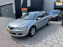 Grijs, metallic lak Gebruikt 2003 Mazda 6 Exclusive Stationwagen | € 1.499 (Iets duurder)
