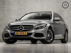 Grijs Gebruikt 2016 Mercedes C180 AMG Stationwagen | € 18.945 (Goede deal)