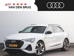 Wit Gebruikt 2021 Audi e-tron S-Line SUV | € 35.285 (Eerlijke prijs)