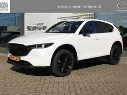 Snowflake white pearl mica (25d) (licht wit) Gebruikt 2022 Mazda CX-5 Homura-Line SUV | € 37.450 (Iets duurder)