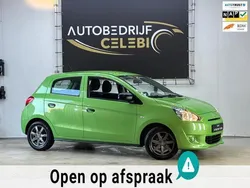 Groen, metallic lak Gebruikt 2014 Mitsubishi Space Star Intense Hatchback | € 4.795 (Eerlijke prijs)