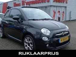 Zwart Gebruikt 2014 Fiat 500C Cabriolet | € 9.400 (Iets duurder)