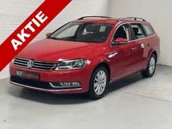 Rood Gebruikt 2013 VW Passat Highline Stationwagen | € 9.499 (Eerlijke prijs)