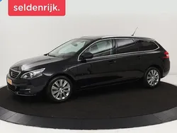 Zwart Gebruikt 2018 Peugeot 308 Premium Stationwagen | € 10.900 (Goede deal)