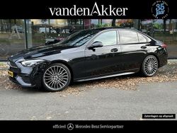 Zwart Gebruikt 2022 Mercedes C200 AMG line Sedan | € 45.950 (Eerlijke prijs)