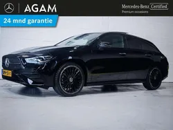 Zwart Gebruikt 2024 Mercedes CLA250e Shooting Brake AMG line Plus Stationwagen | € 41.950 (Eerlijke prijs)