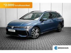 Blauw, metallic lak Nieuw 2024 VW Golf VIII R-line Edition Stationwagen | € 39.700 (Goede deal)