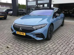 Blauw Gebruikt 2024 Mercedes EQS450+ AMG line Hatchback | € 88.500 (Eerlijke prijs)
