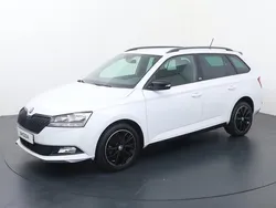 Wit, metallic lak Gebruikt 2019 Skoda Fabia Monte Carlo Stationwagen | € 13.840 (Iets duurder)