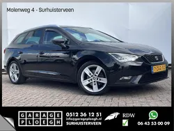 Zwart Gebruikt 2014 Seat Leon Ecomotive Stationwagen | € 6.400 (Iets duurder)