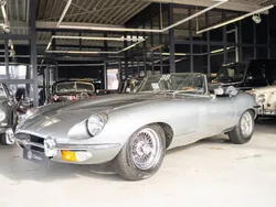 Zilver Gebruikt 1970 Jaguar E-Type Cabriolet | € 114.900