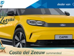 Vivid yellow (licht geel) Nieuw 2024 Ford Capri Coupé | € 46.700