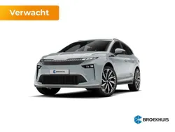 Grijs, metallic lak Nieuw 2025 Skoda Enyaq iV SportLine SUV | € 52.870 (Eerlijke prijs)