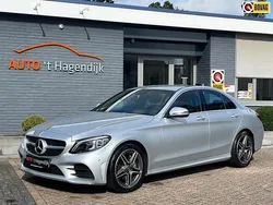 Grijs Gebruikt 2019 Mercedes C180 AMG Line Premium Plus Sedan | € 25.950 (Goede deal)
