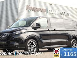 Zwart Nieuw 2025 Ford Tourneo Custom Titanium X Van | € 64.950 (Eerlijke prijs)