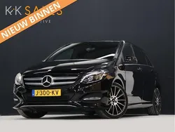 Zwart Gebruikt 2015 Mercedes B200 Prestige MPV | € 14.440 (Eerlijke prijs)