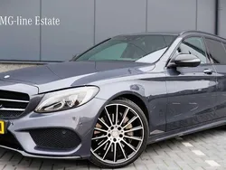 Grijs Gebruikt 2015 Mercedes C250 AMG line Stationwagen | € 23.450 (Iets duurder)