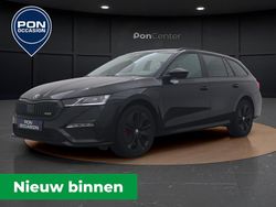 Zwart Gebruikt 2022 Skoda Octavia Business Line Stationwagen | € 25.750 (Duur)