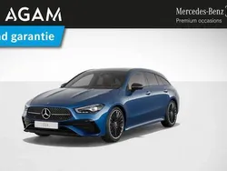 Blauw, metallic lak Gebruikt 2025 Mercedes CLA180 Shooting Brake AMG line Stationwagen | € 52.450