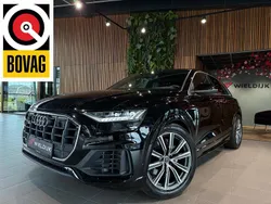 Zwart Gebruikt 2021 Audi Q8 S-Line SUV | € 69.900