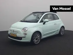 Groen Gebruikt 2015 Fiat 500C Lounge Cabriolet | € 11.495 (Eerlijke prijs)