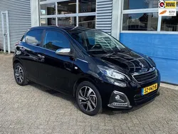 Zwart Gebruikt 2018 Peugeot 108 Allure Hatchback | € 11.950 (Eerlijke prijs)