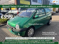 Groen (metallic) Gebruikt 2000 Renault Twingo Hatchback | € 999 (Eerlijke prijs)