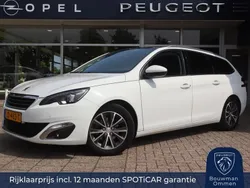 Wit Gebruikt 2016 Peugeot 308 Allure Stationwagen | € 9.950 (Eerlijke prijs)