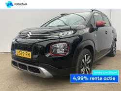 Zwart Gebruikt 2021 Citroën C3 Aircross PureTech SUV | € 15.390 (Eerlijke prijs)