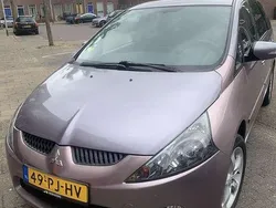 Rood Gebruikt 2004 Mitsubishi Grandis Intense MPV | € 2.500 (Duur)
