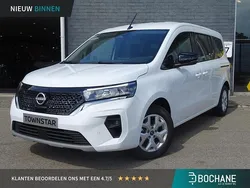 Mineral white (licht wit) Nieuw 2025 Nissan Townstar N-Connecta MPV | € 41.395