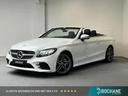 Wit Gebruikt 2019 Mercedes C200 AMG Line Premium Cabriolet | € 34.695 (Eerlijke prijs)
