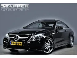 Zwart, metallic lak Gebruikt 2015 Mercedes E200 AMG Coupé | € 23.995 (Eerlijke prijs)