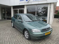 Groen, metallic lak Gebruikt 2003 Opel Astra Njoy Hatchback | € 3.395