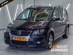 Zwart Gebruikt 2008 VW Touran Comfortline MPV | € 4.990 (Duur)
