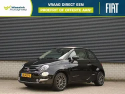 Zwart Gebruikt 2016 Fiat 500C Lounge Cabriolet | € 10.240 (Eerlijke prijs)