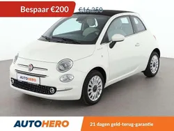 Wit Gebruikt 2022 Fiat 500C Dolcevita Cabriolet | € 15.849 (Eerlijke prijs)