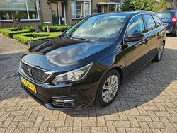 Zwart Gebruikt 2020 Peugeot 308 SW Allure Stationwagen | € 8.650