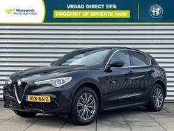 Zwart Gebruikt 2018 Alfa Romeo Stelvio Super SUV | € 31.940 (Goede deal)
