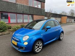 Blauw Gebruikt 2015 Fiat 500C Cabriolet | € 5.995 (Eerlijke prijs)