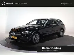 Zwart Gebruikt 2025 Mercedes C300e AMG line Stationwagen | € 52.900 (Eerlijke prijs)