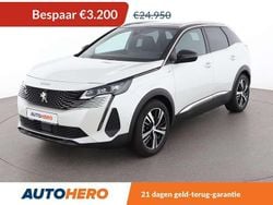 Wit Gebruikt 2022 Peugeot 3008 GT SUV | € 21.949 (Goede deal)